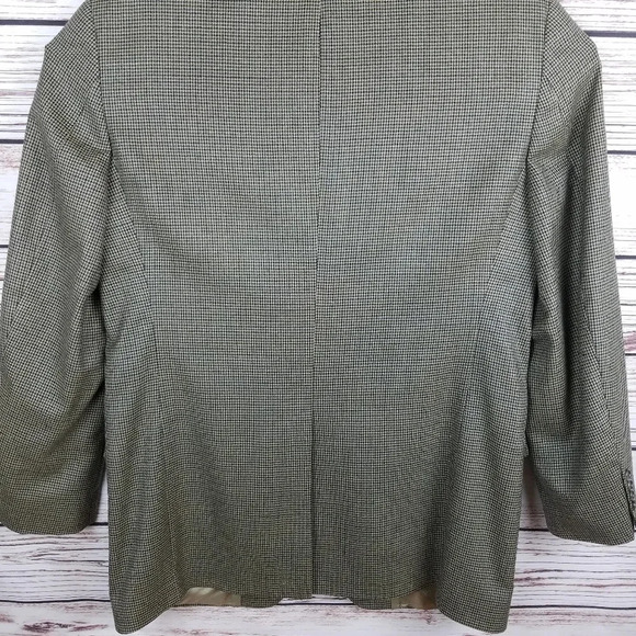 Brooks Brothers 42 XL Houndstooth Blazer Jacket - Picture 7 of 8